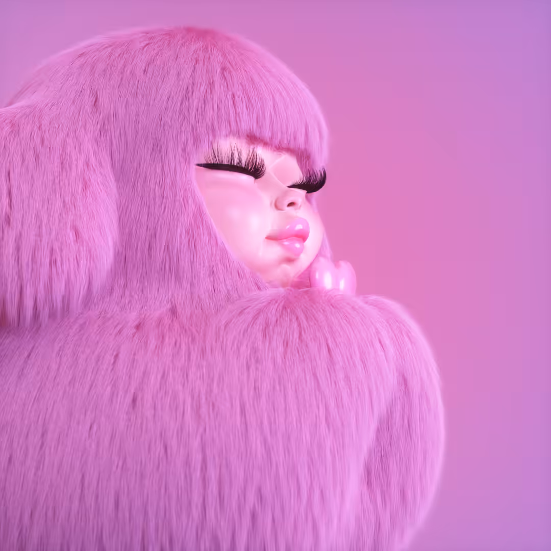 Pink Pastelbaer