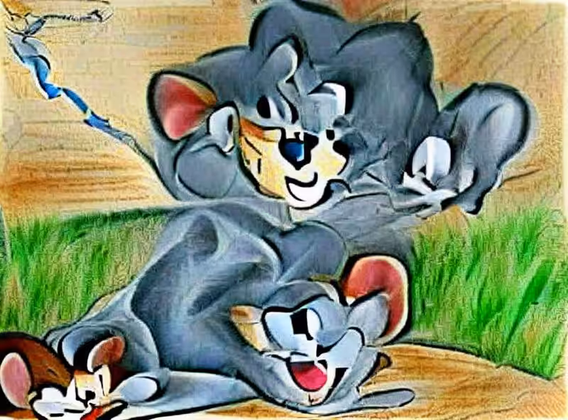 Abraham's First Works: Tom and Jerry