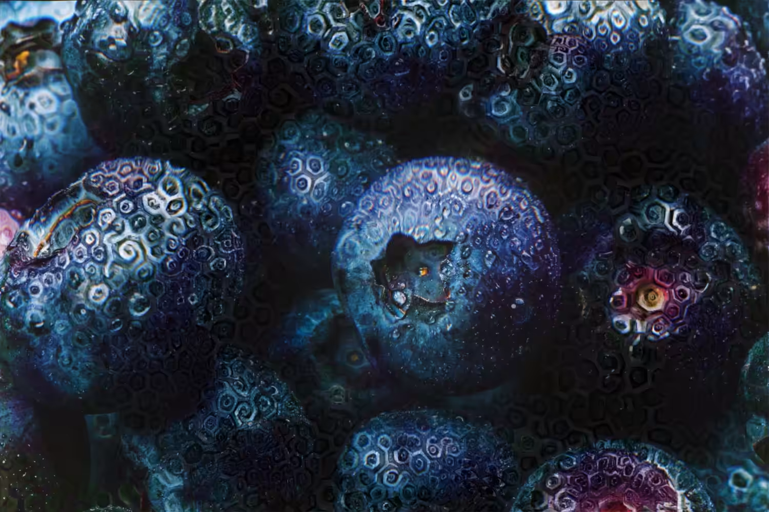 Those Acidified Blueberries (LSD visuals seamless loop)