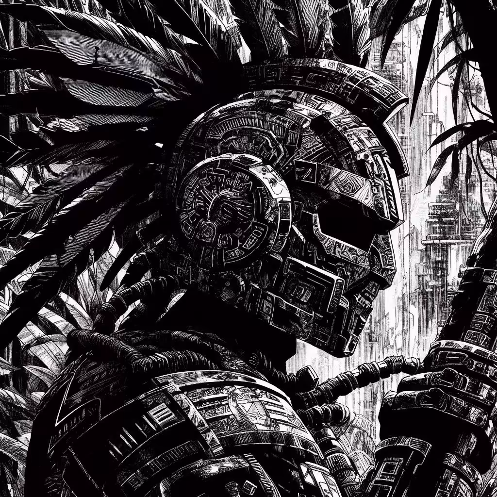 CyberAztec Gods: Aztec #16