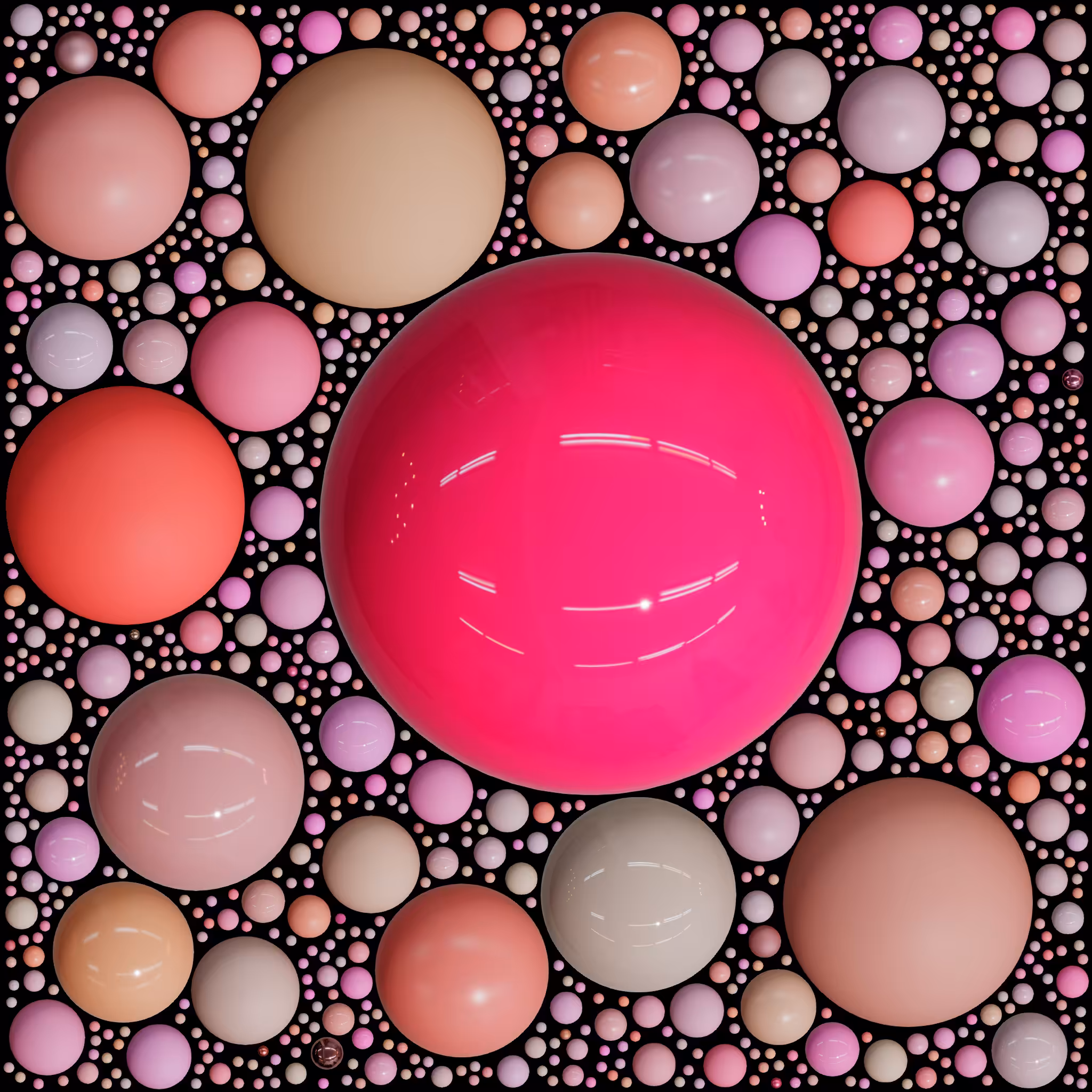 sphere/packed #24
