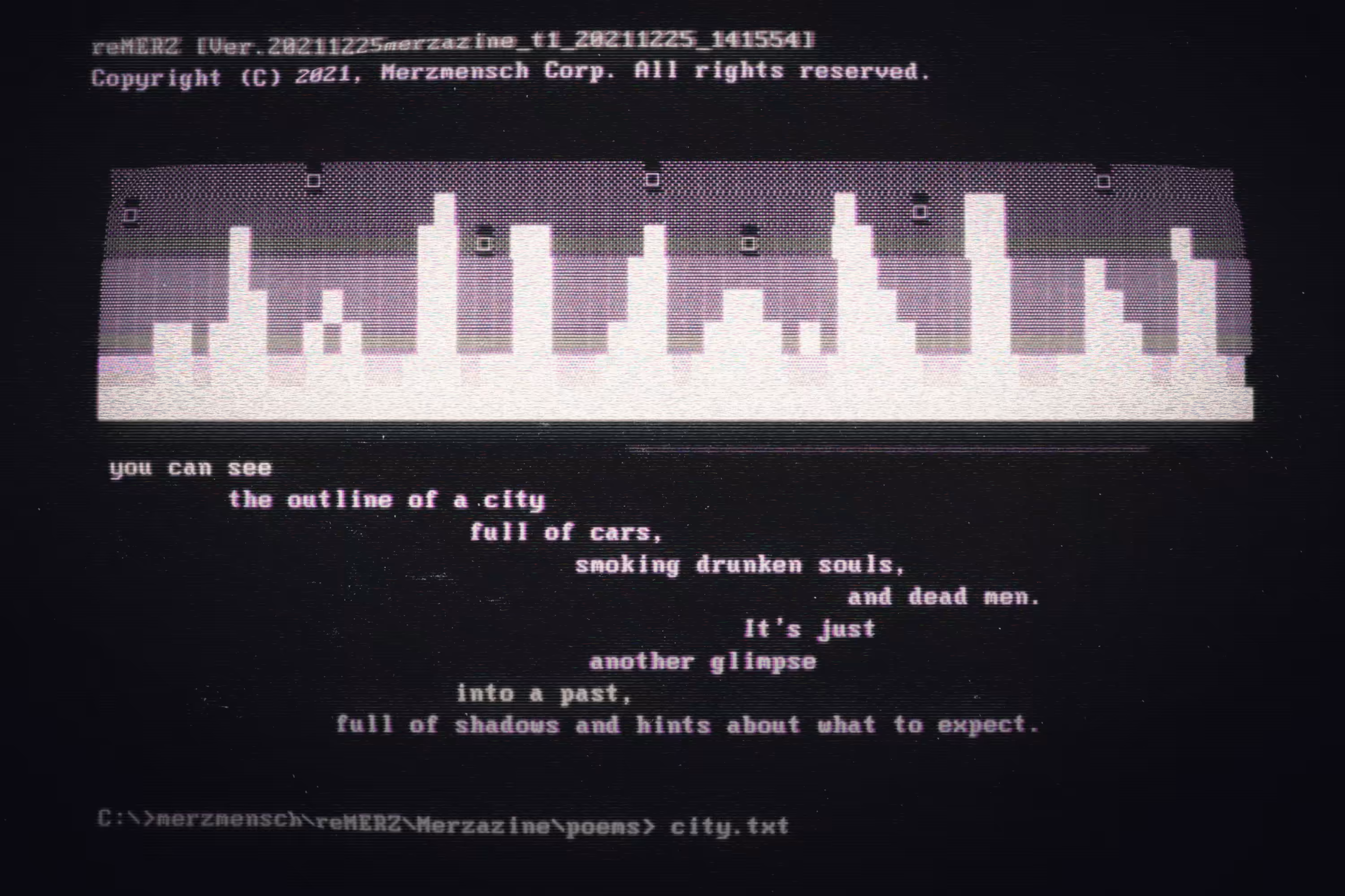 reMERZ: Merzazine Edition: city.txt