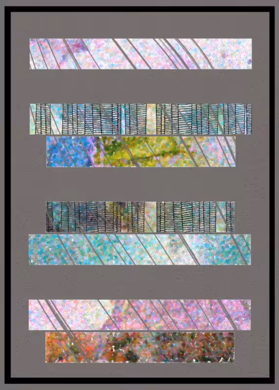 pointillism in lines  #37