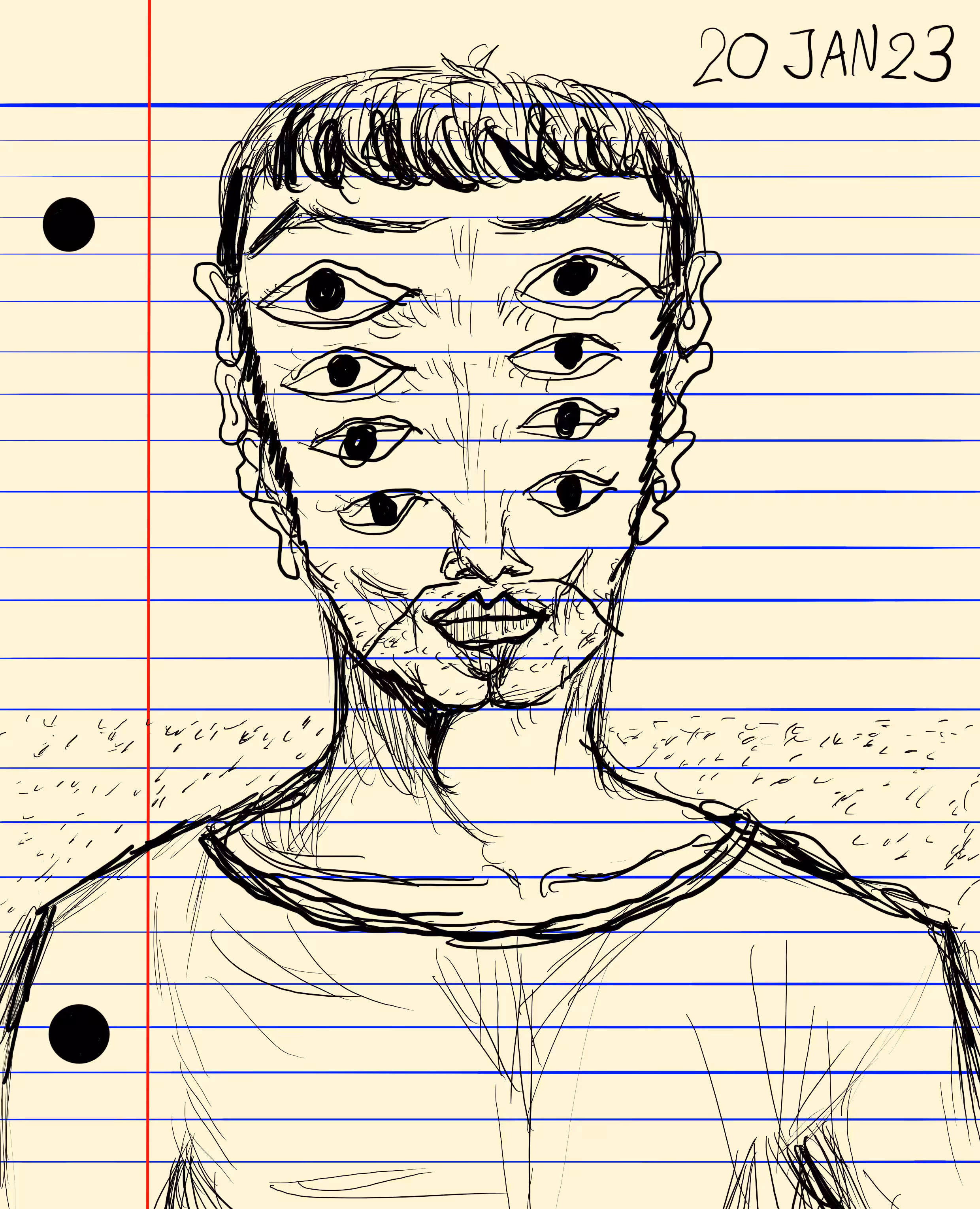 2023-01-20 "MANY EYES MAN"