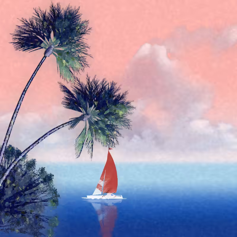 Pastel Island #70