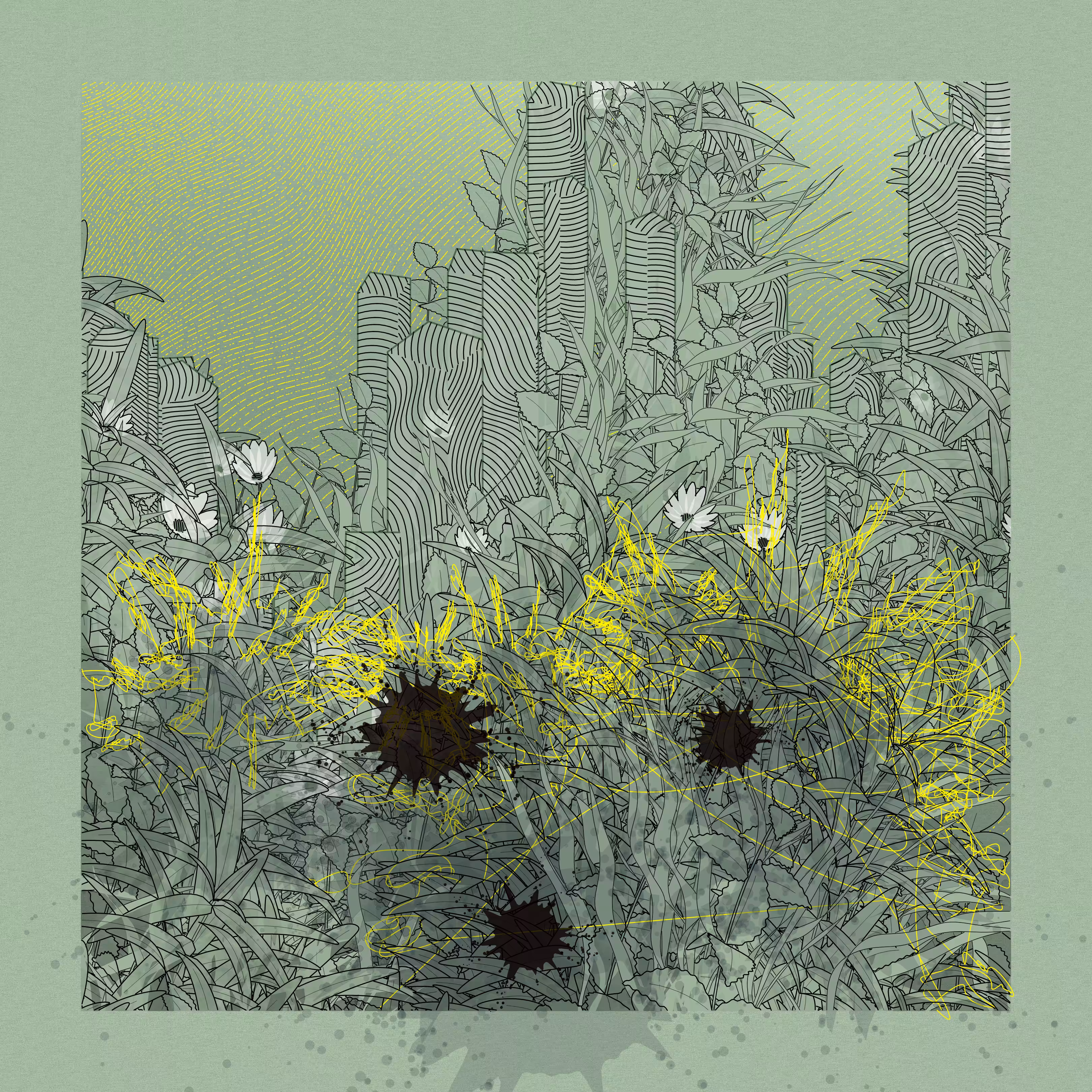 Landscape with Carbon Capture #7629