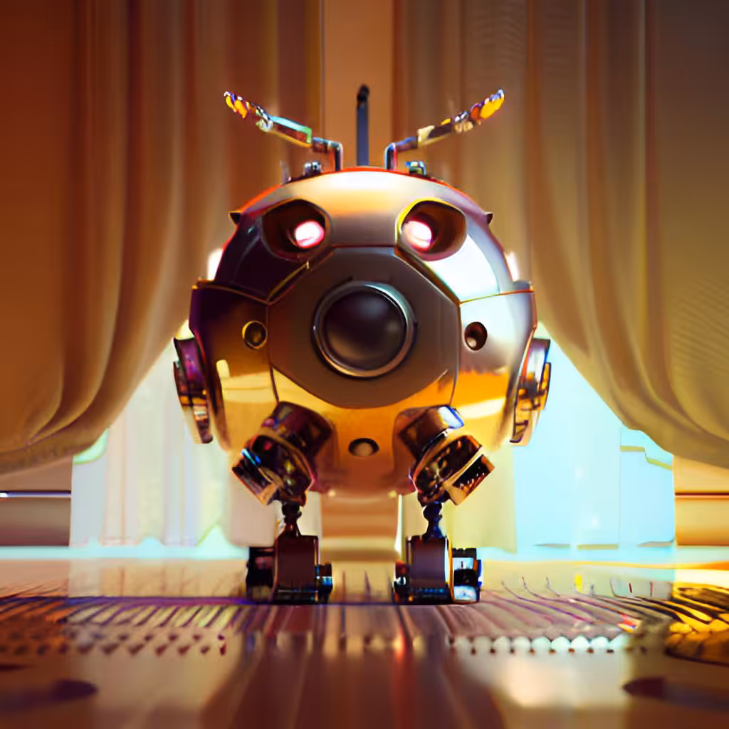 Golden Robotic Apples #37