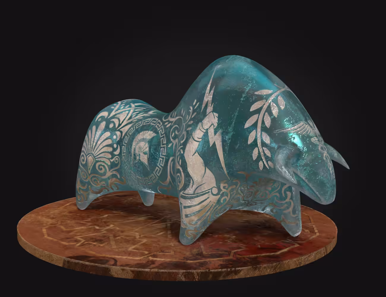 Cow No.7 From the Mythologic Farm