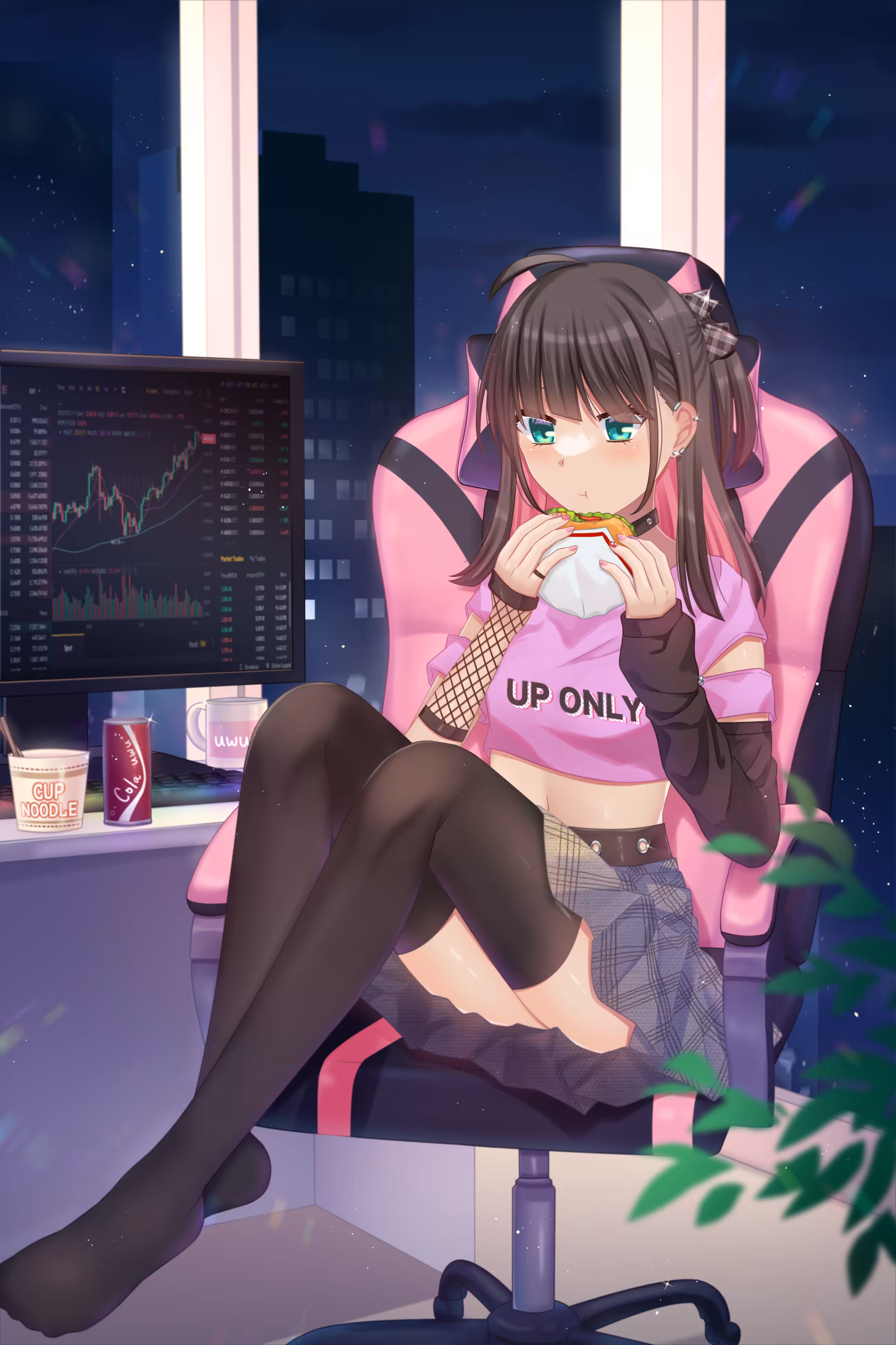 Working space 🍔📈🌃