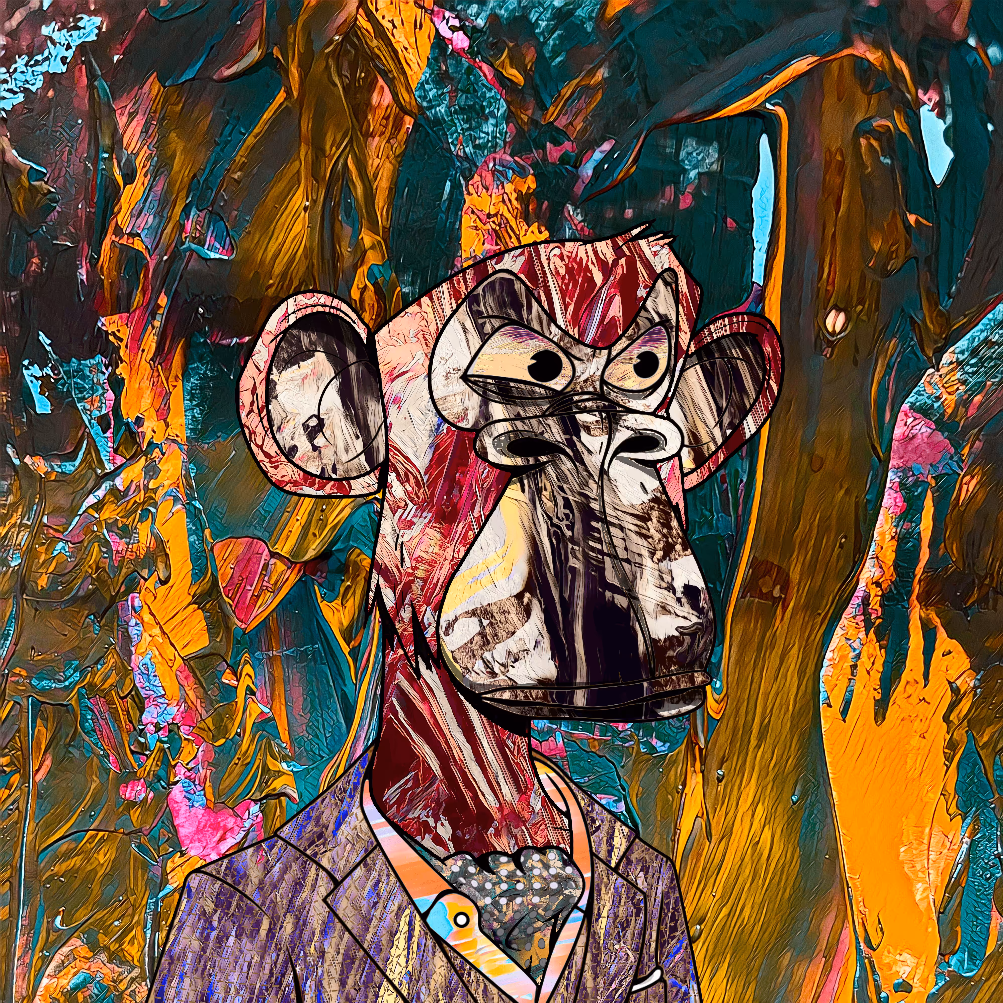 Bored Ape #8526 "Harry" - Bstract Derivative