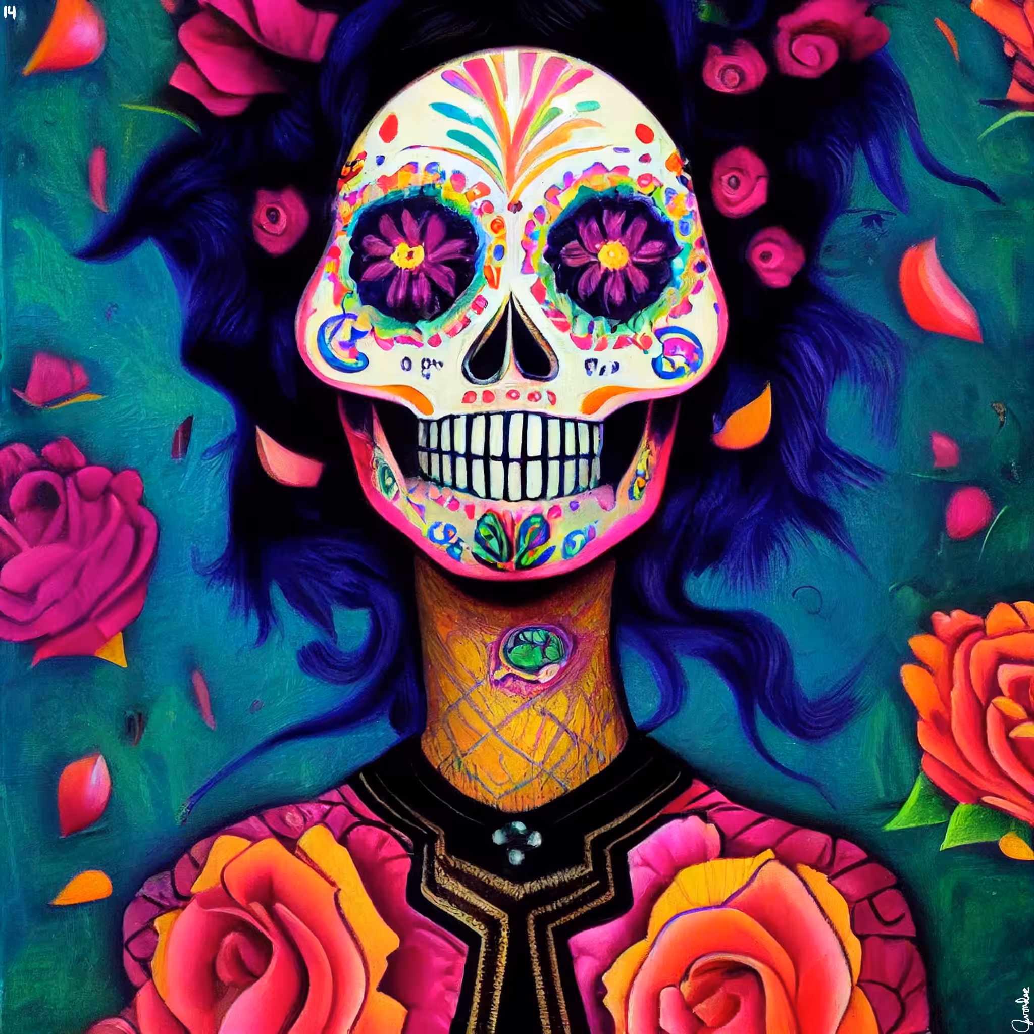 sugar skull #14