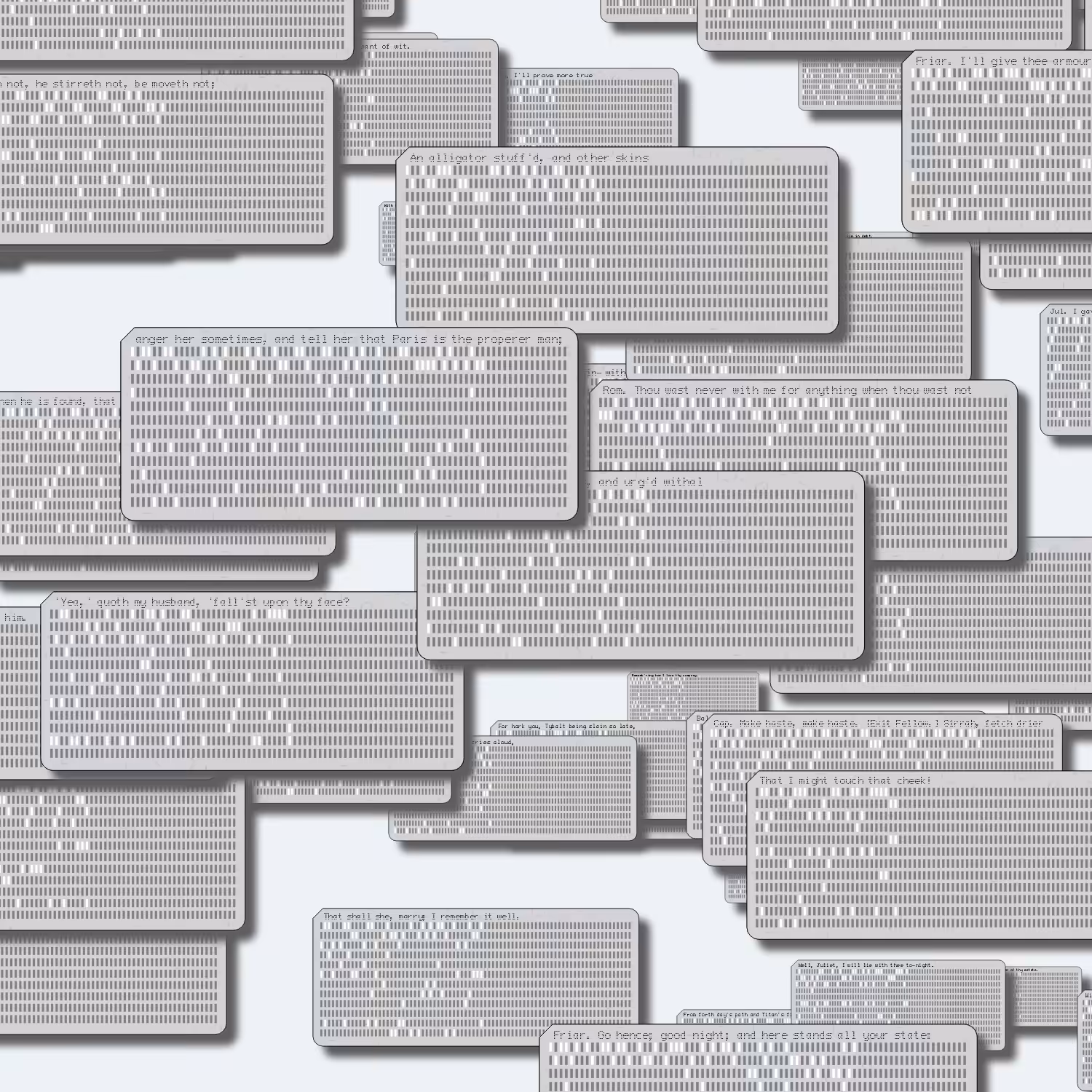 Romeo and Juliet on Punched Cards (Free) #123