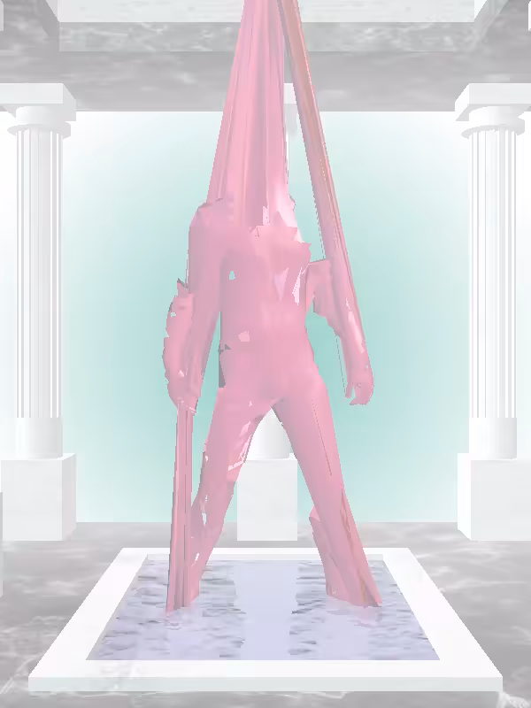 HeavenComputer: The Shooter Sharp Magenta Man #3449
