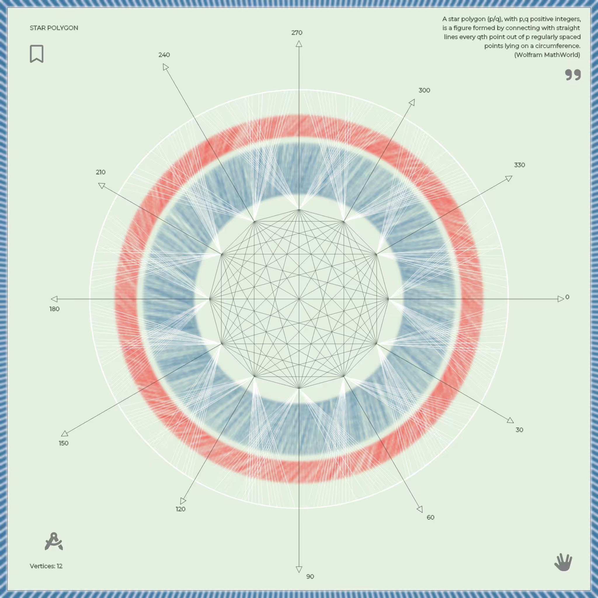 Star polygon II #14