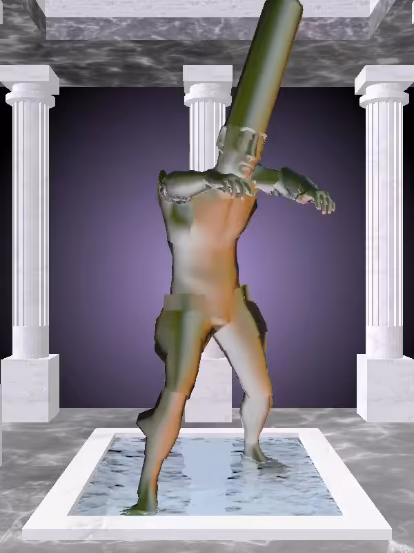 HeavenComputer: The Undying Olive Sunset Man #4743
