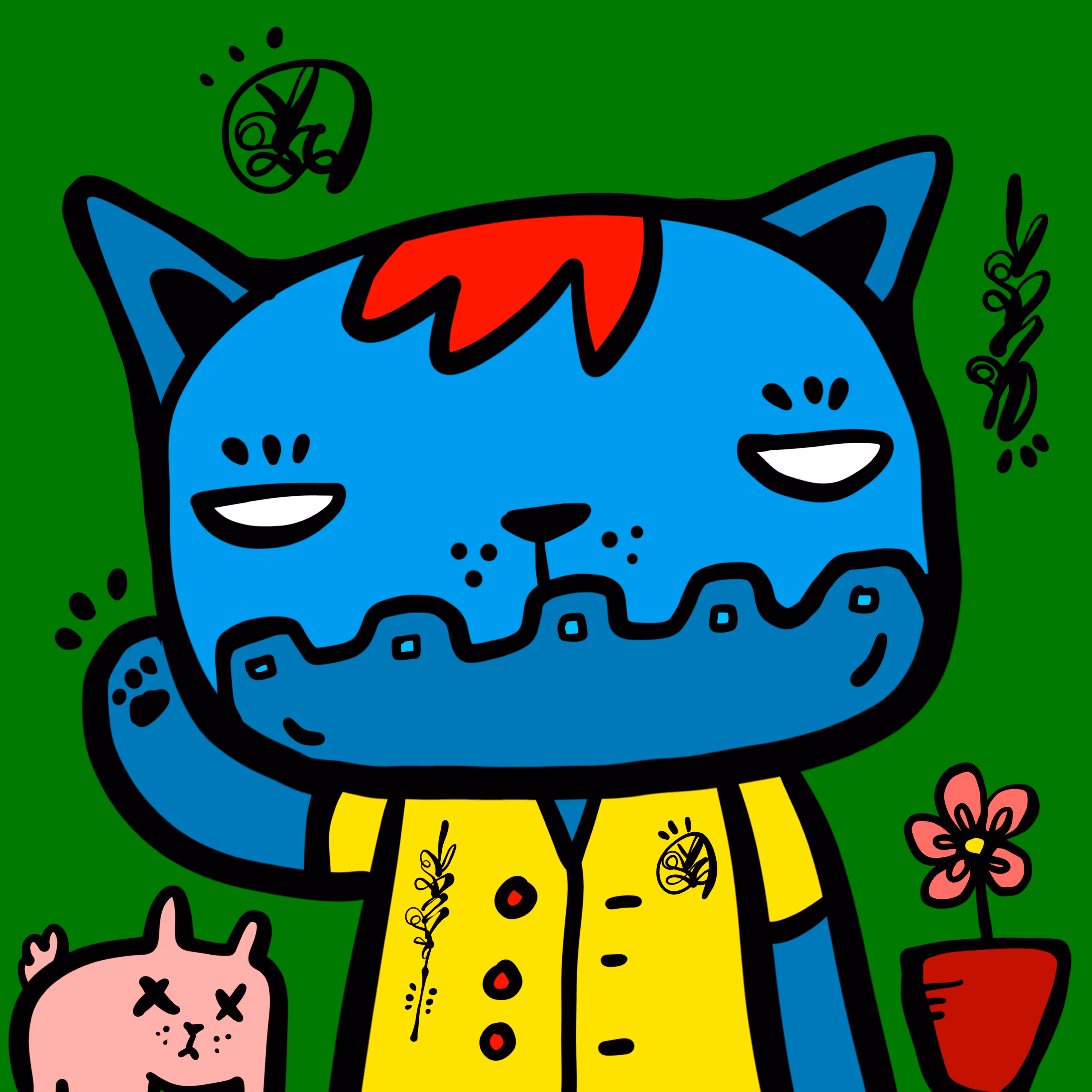 Ugly Kitties by Sabet #203