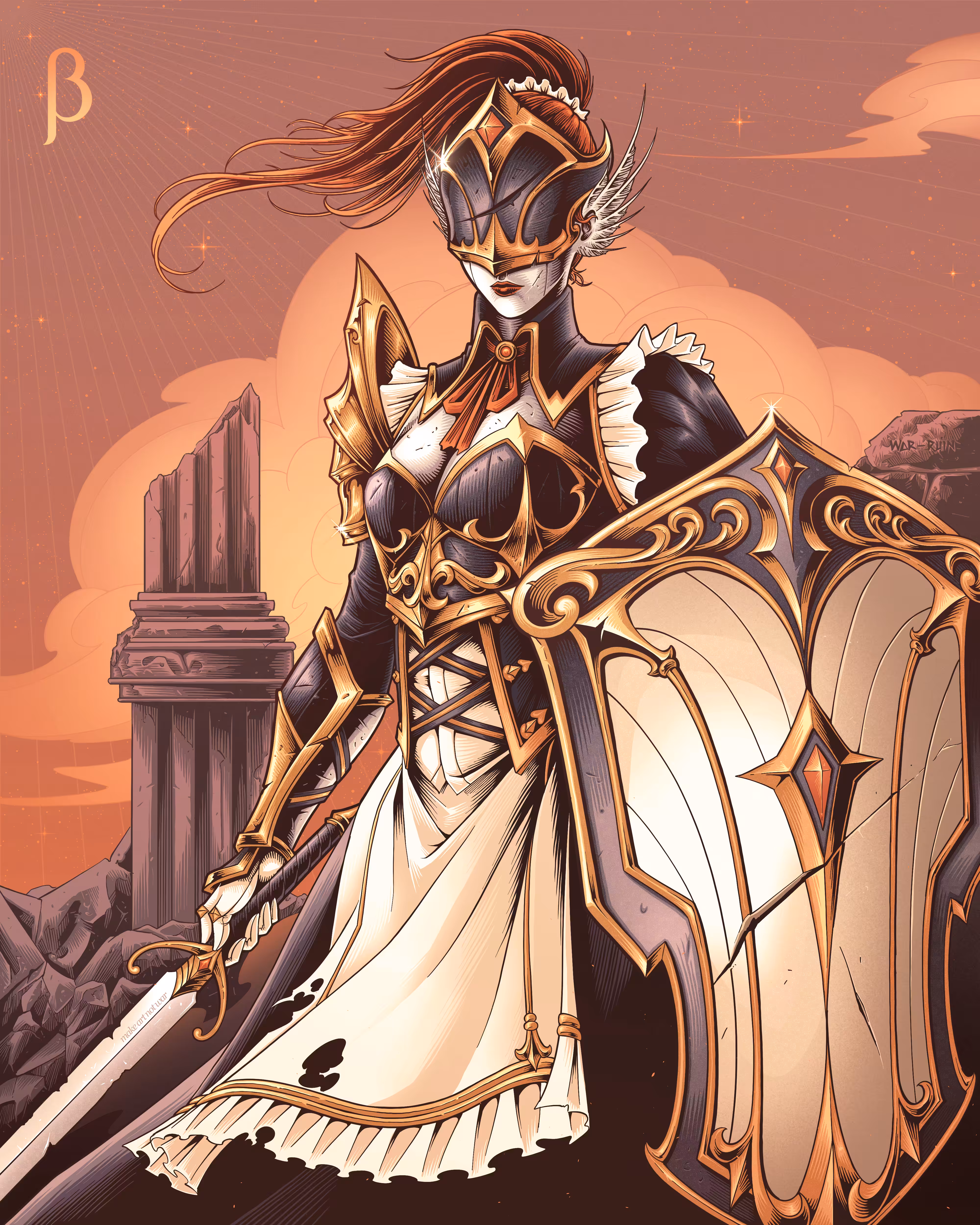 β | Beta the Knight Maid