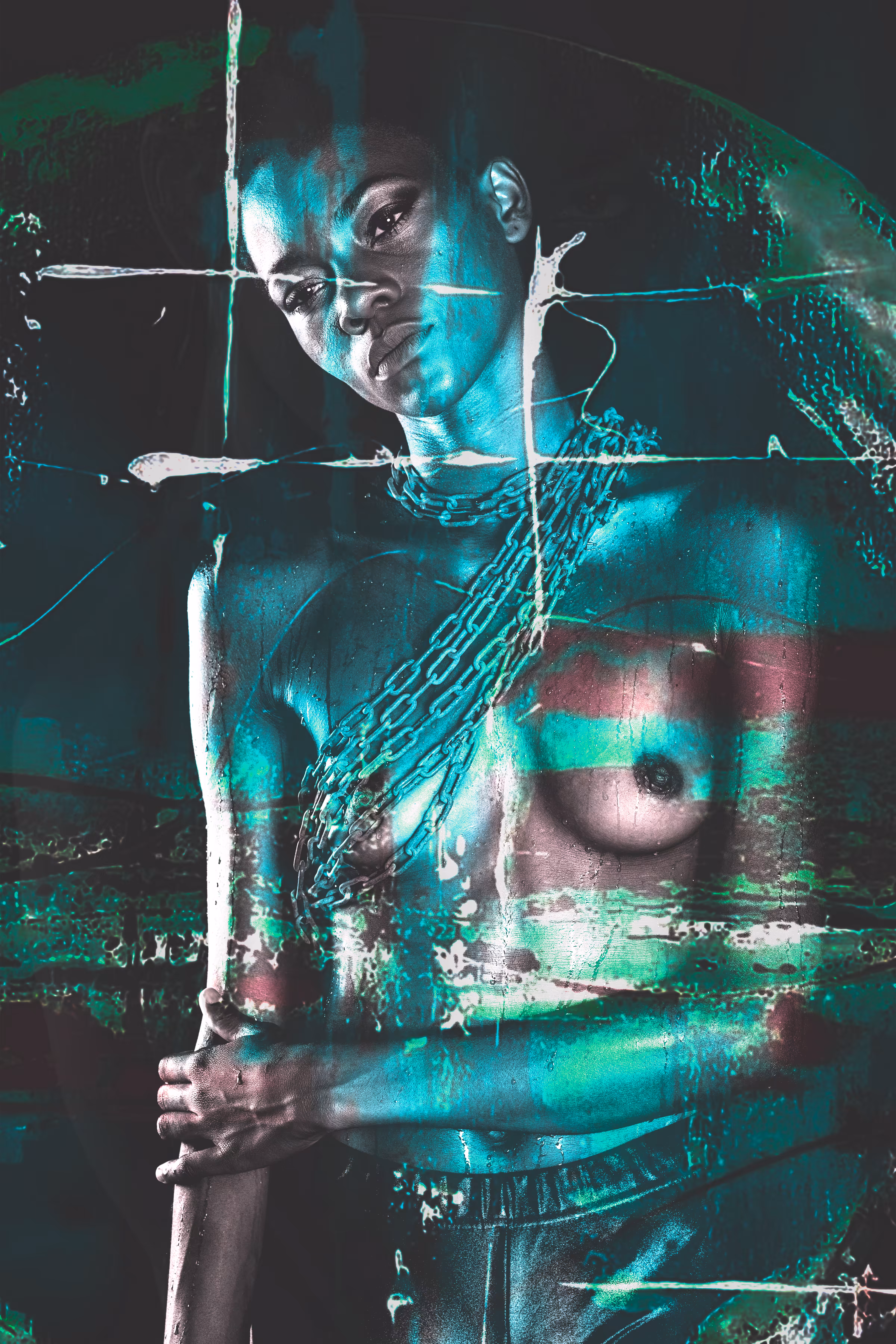 Turquoise green nightmare