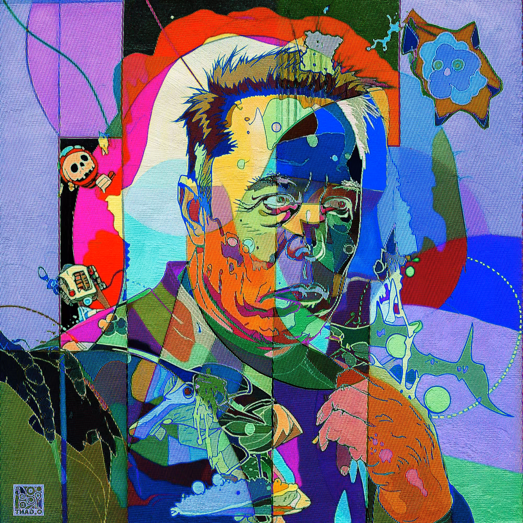 Oleg Gant Art: Piter not my friend: SUPER RARE: MD Zombie: Elon II