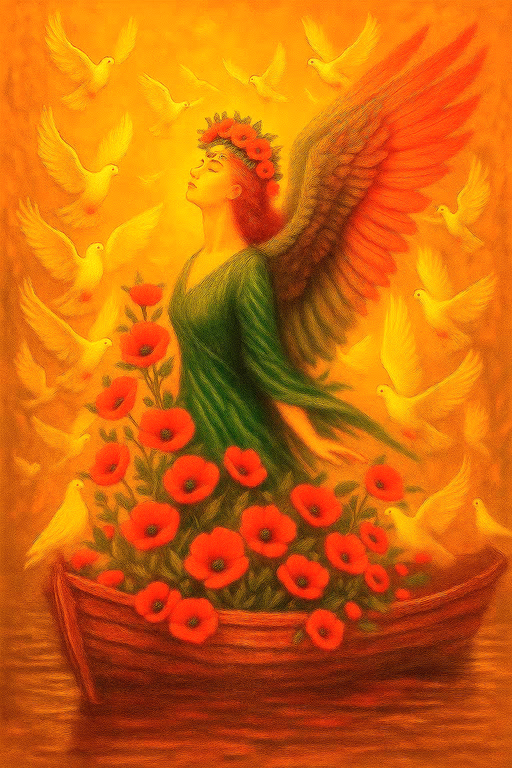 Singing Peace in the Blossoms of kindness