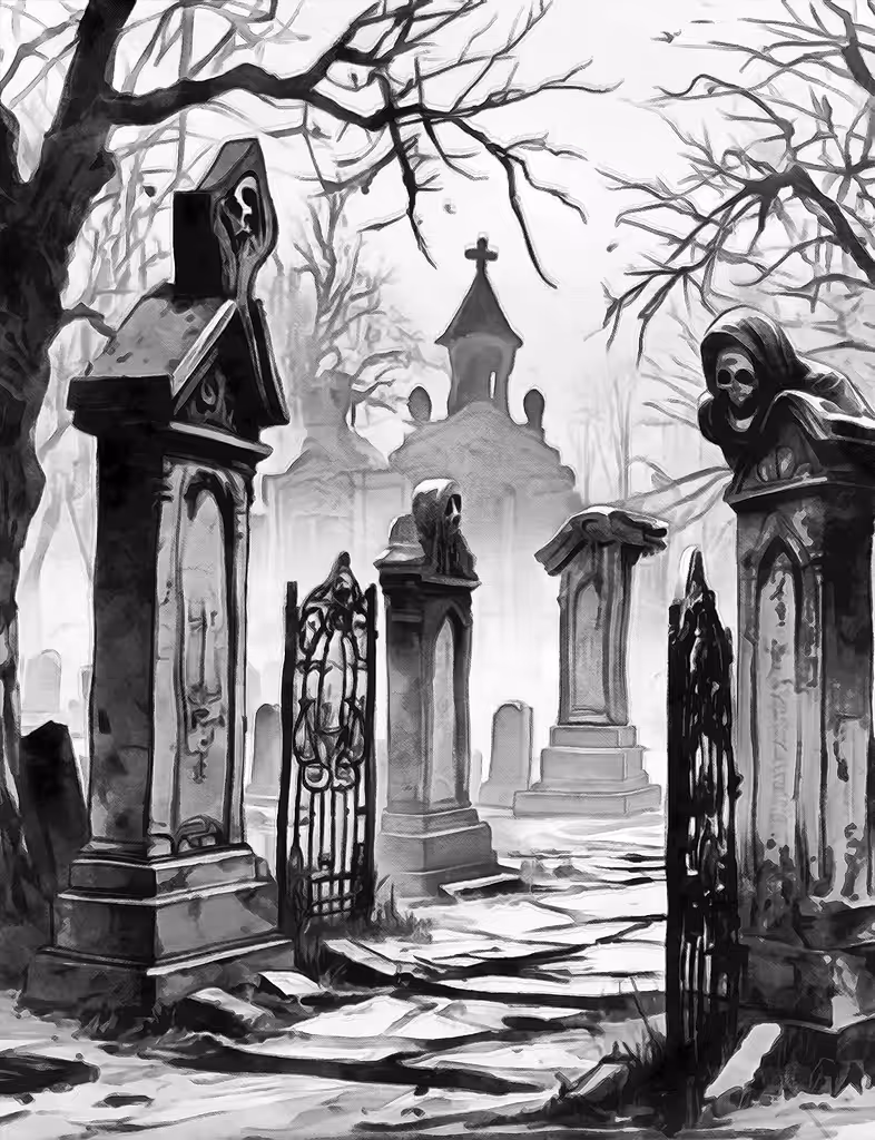 The dargavs cemetery, russia- city of the dead