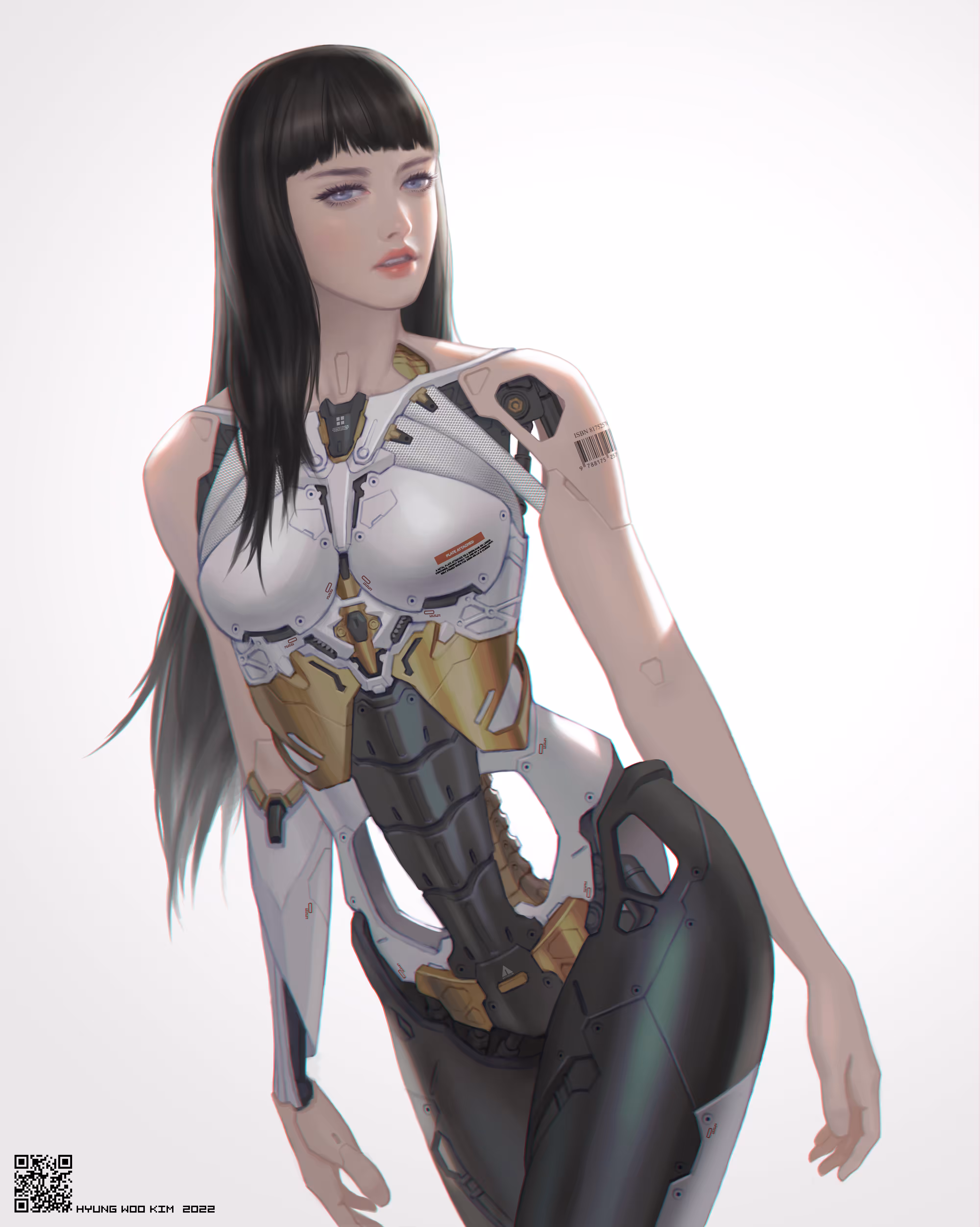 Mecha girl - The first model
