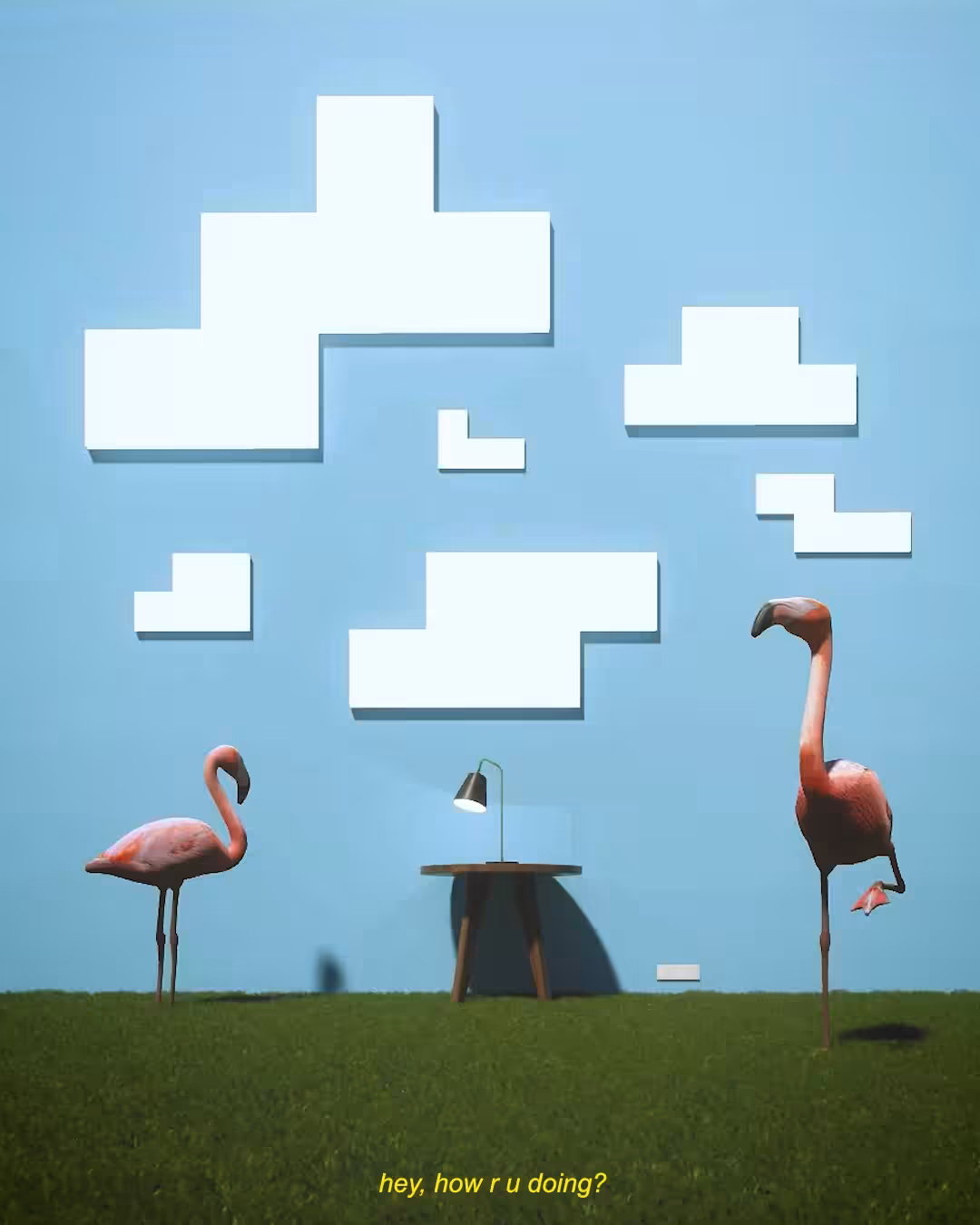 Flamingos In My Room