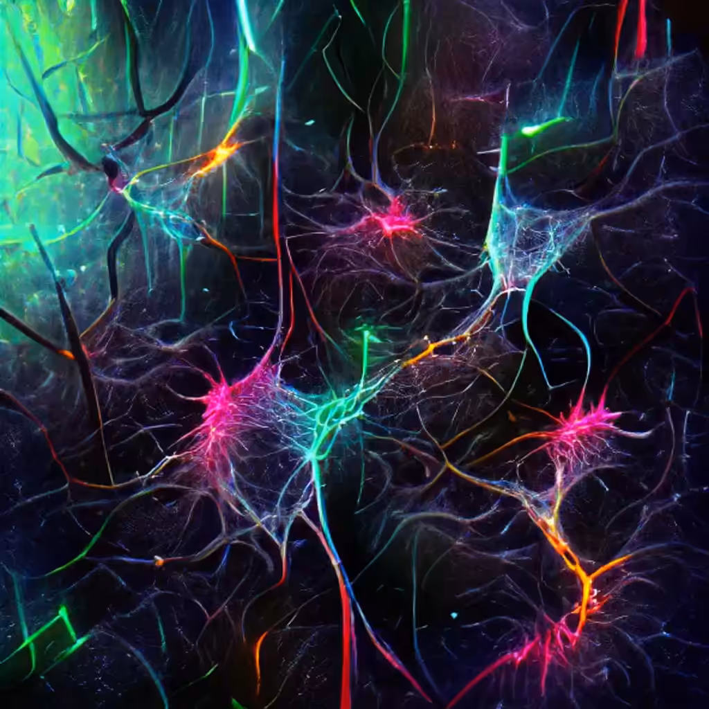 Spiritual interaction of neurons