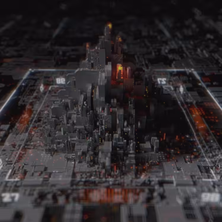 techno skyscraper