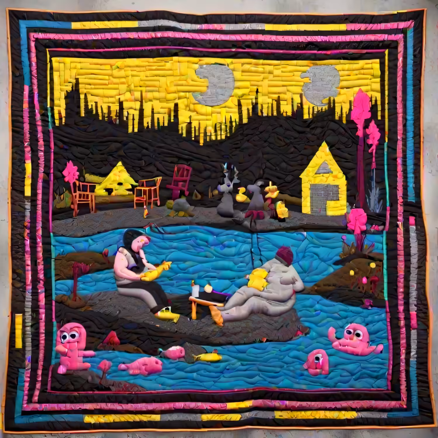 not well imaginated: lake town