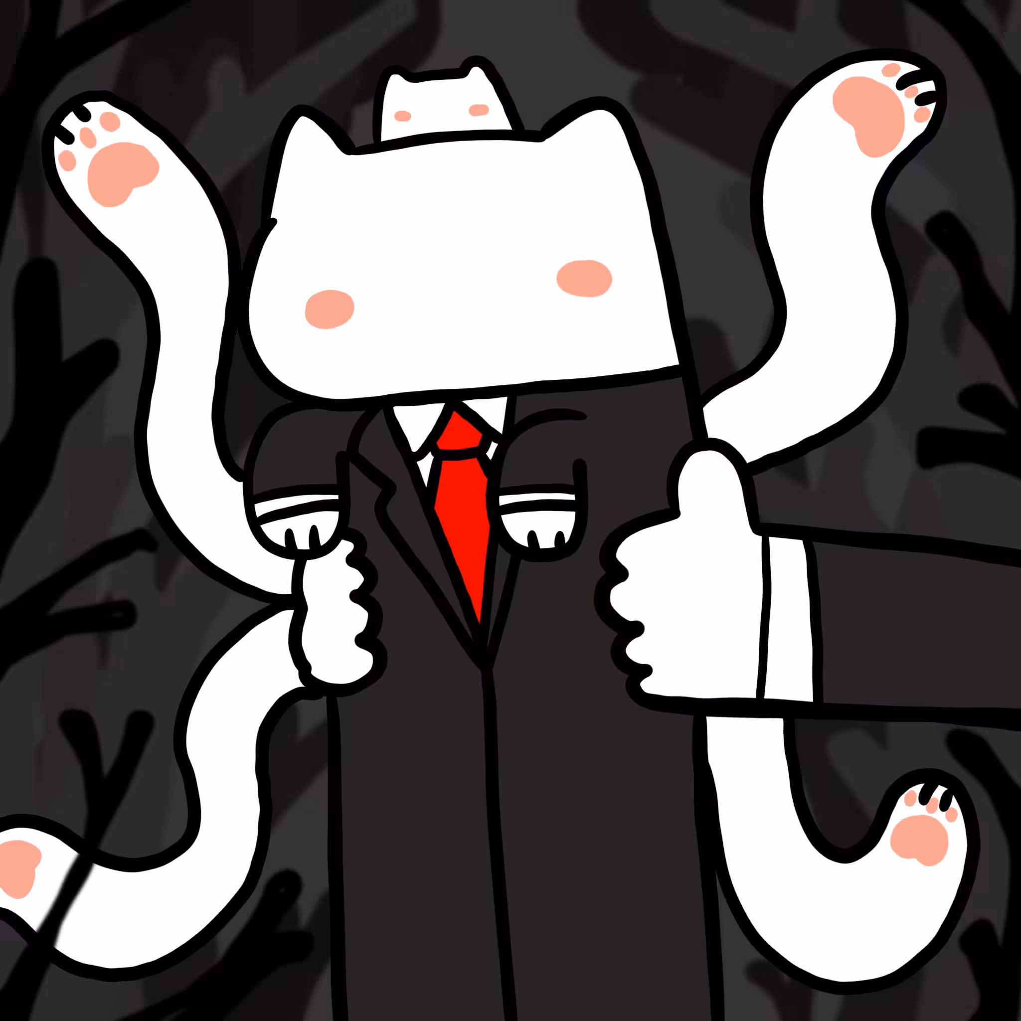 Long long cat Meowlander #204
