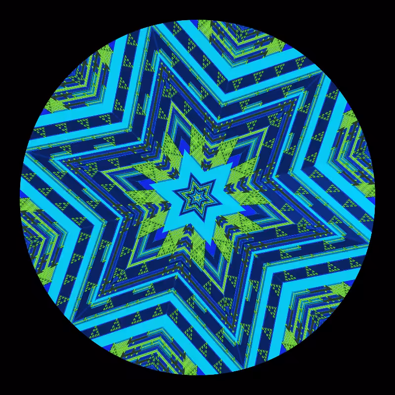 Binary kaleidoscope #40
