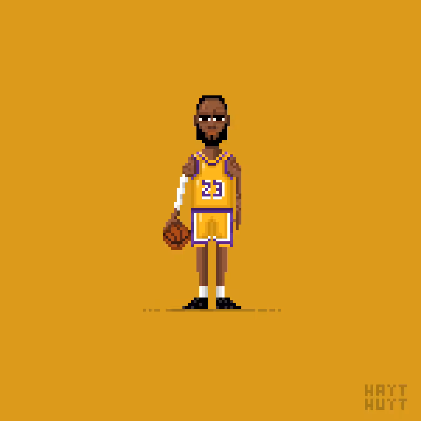 LeBron James / Pixel Art