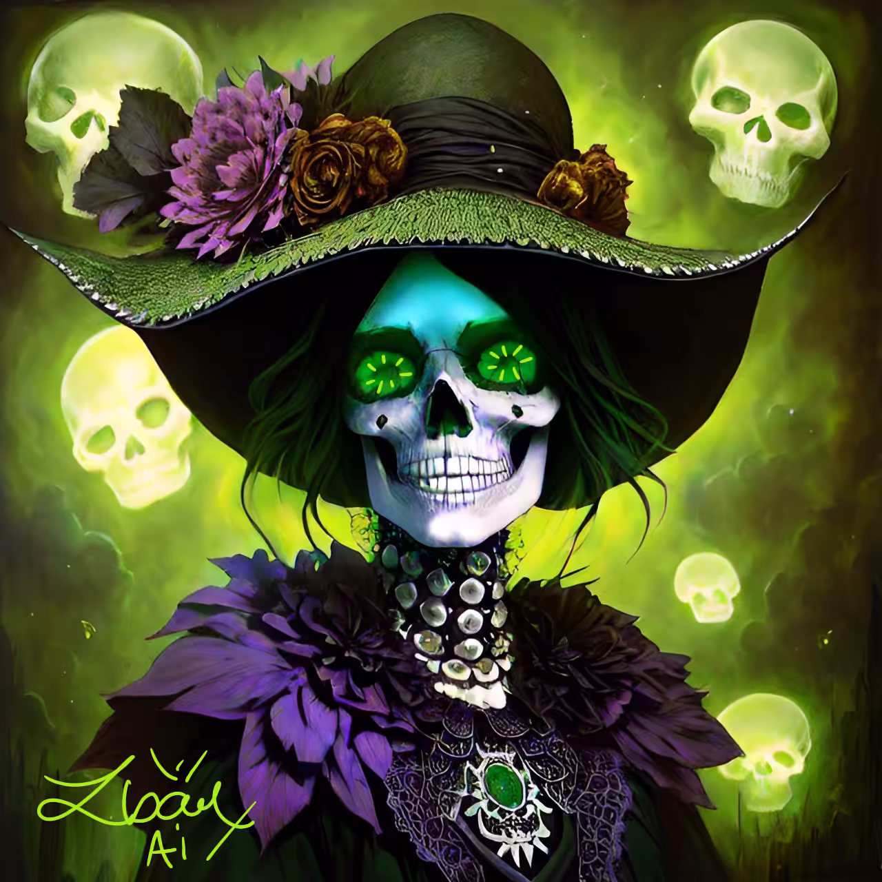 Happy Skull 