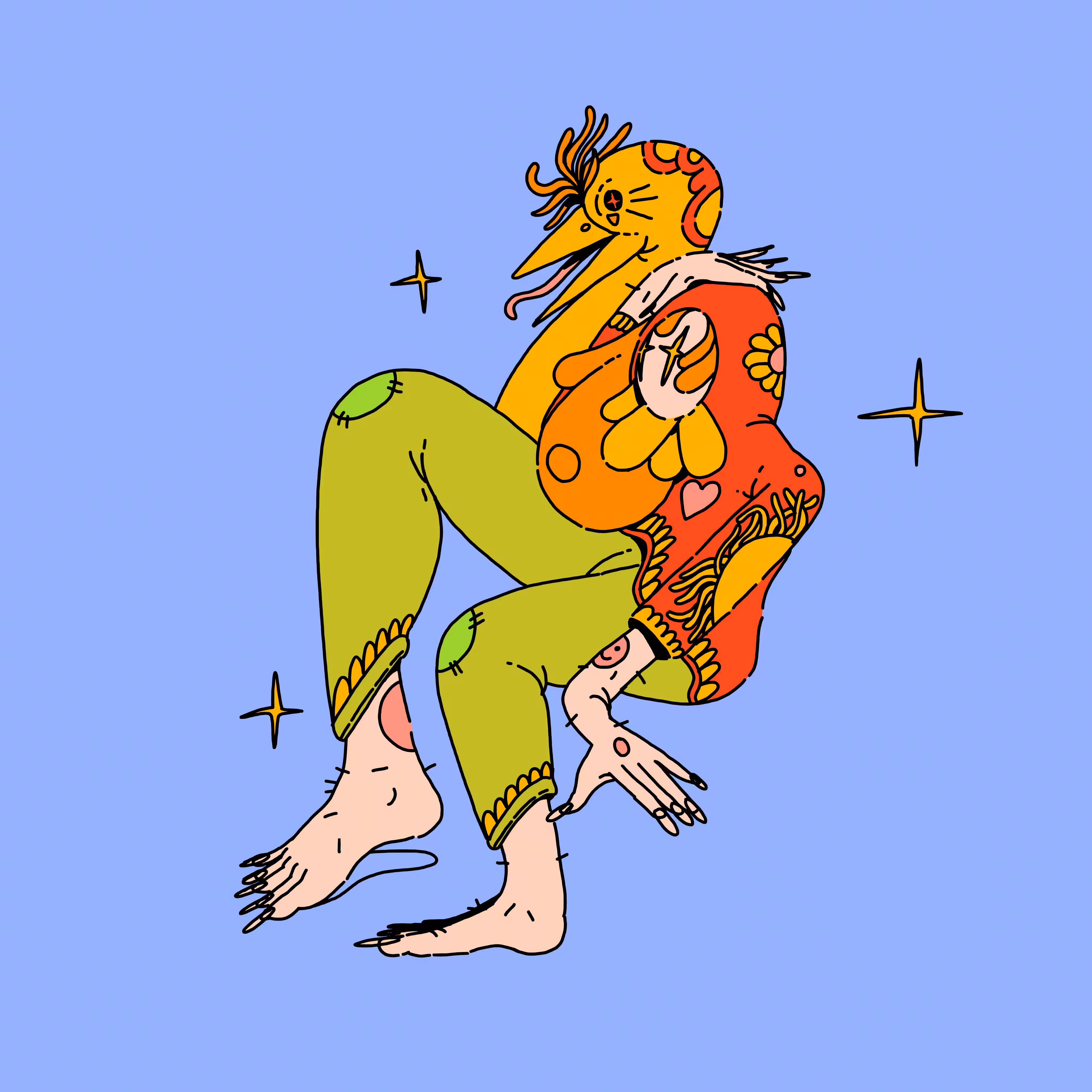The Stork and the Girl