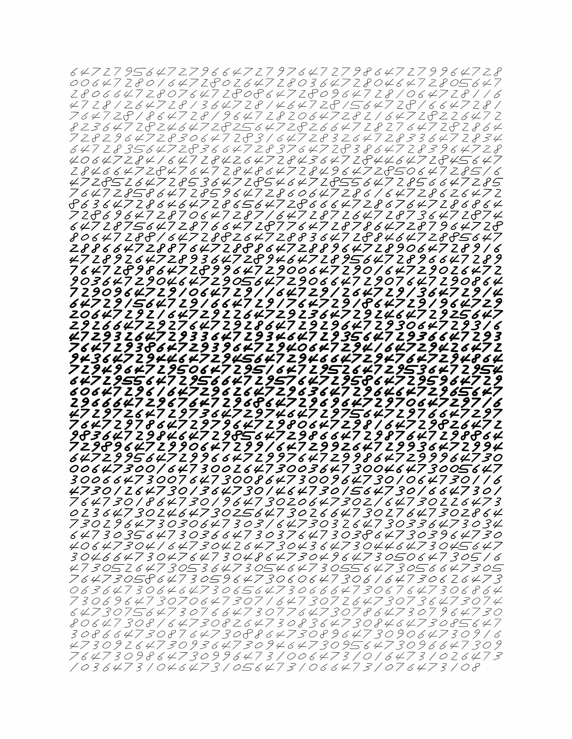 Endless (5,607,250 to Infinity) #2980