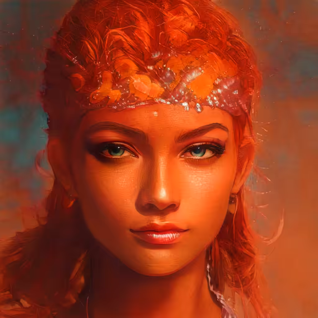 RED/25 Animated Faces made by AI technology 