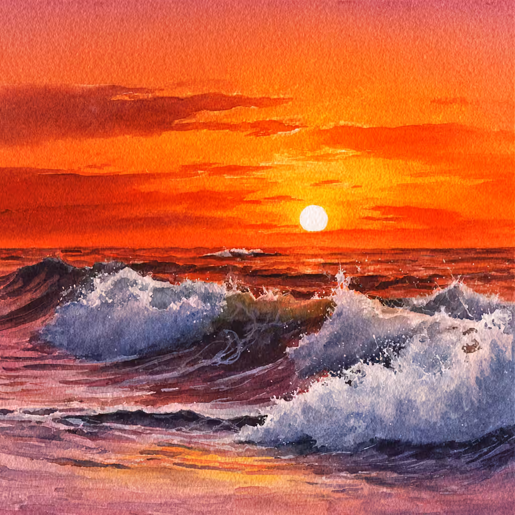 By the sea