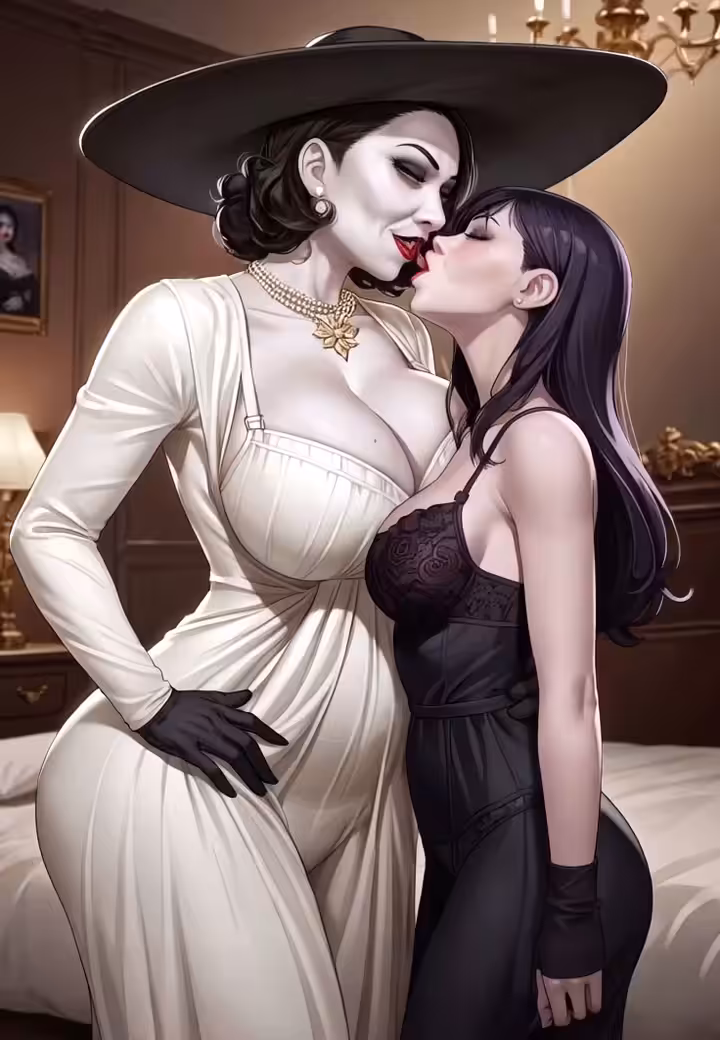 AI art / Rule 34 AI : Vampire Mommy 8