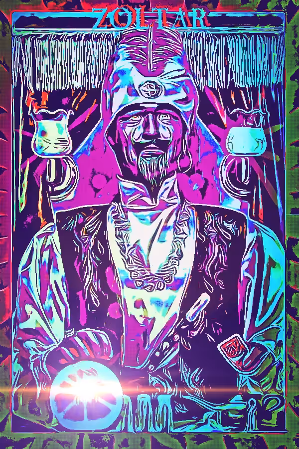 Zoltar Master Magician Fortune Teller