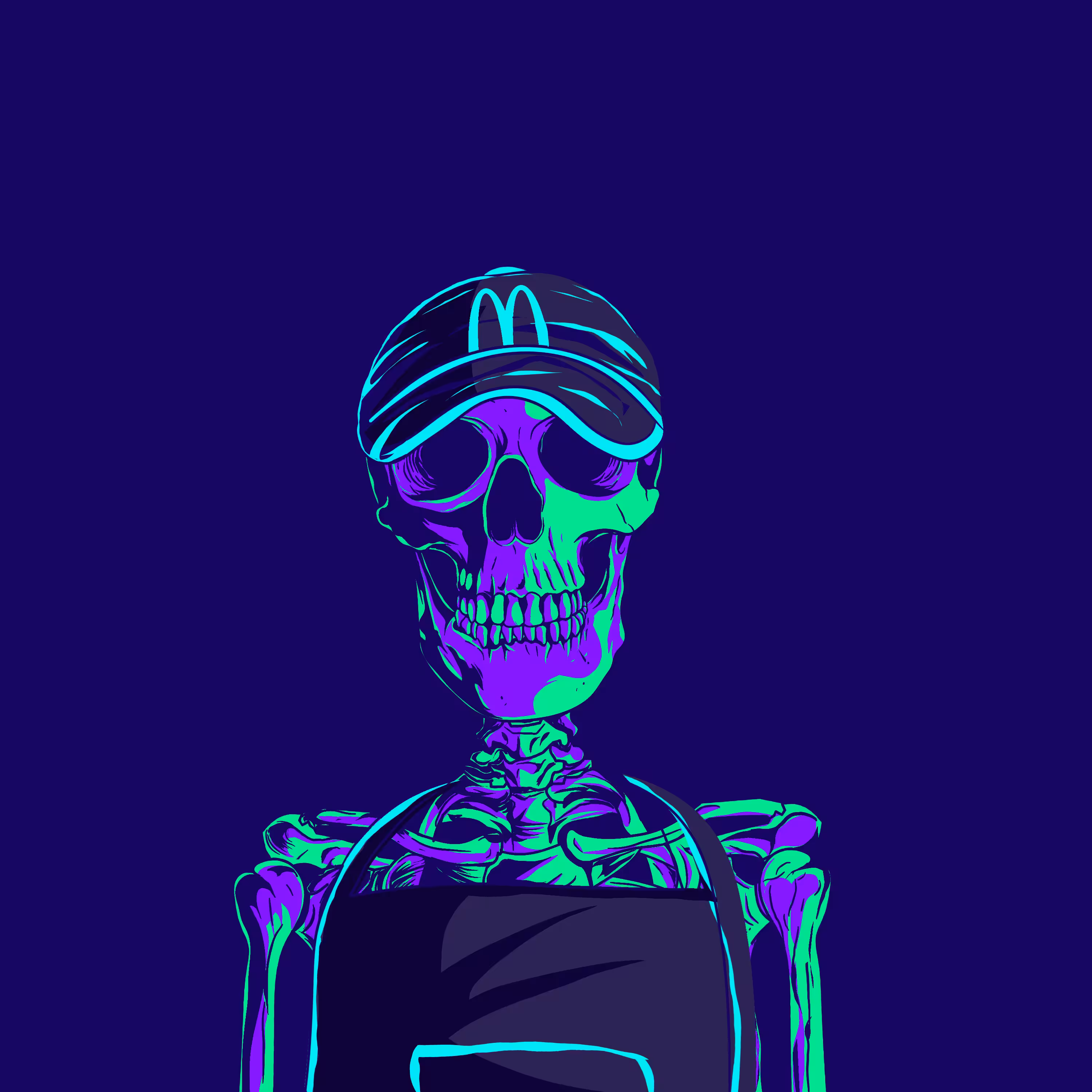Intergalactic Skeles #54 - Fast Food Skele