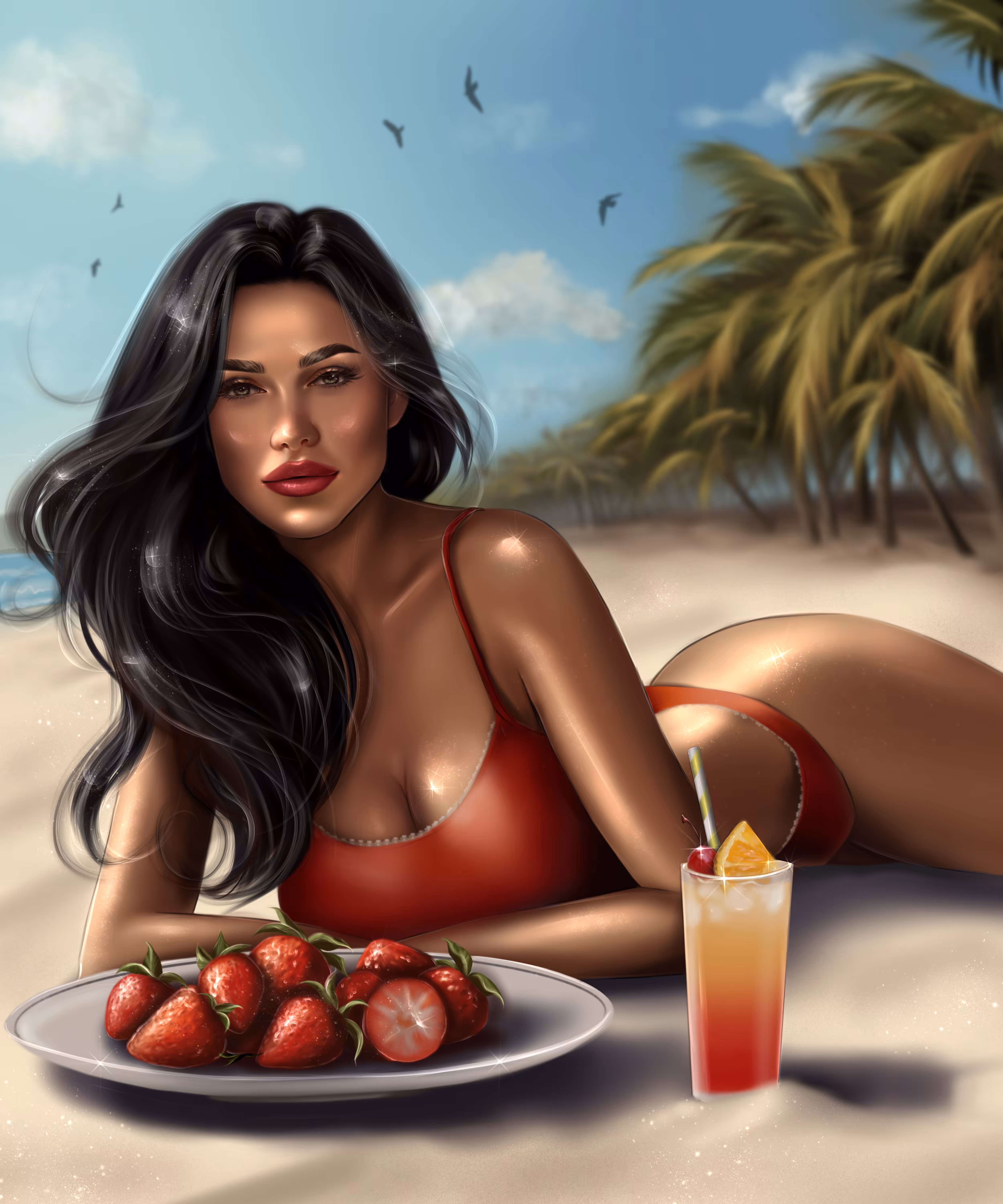 “Tequila sunrise” 🍹