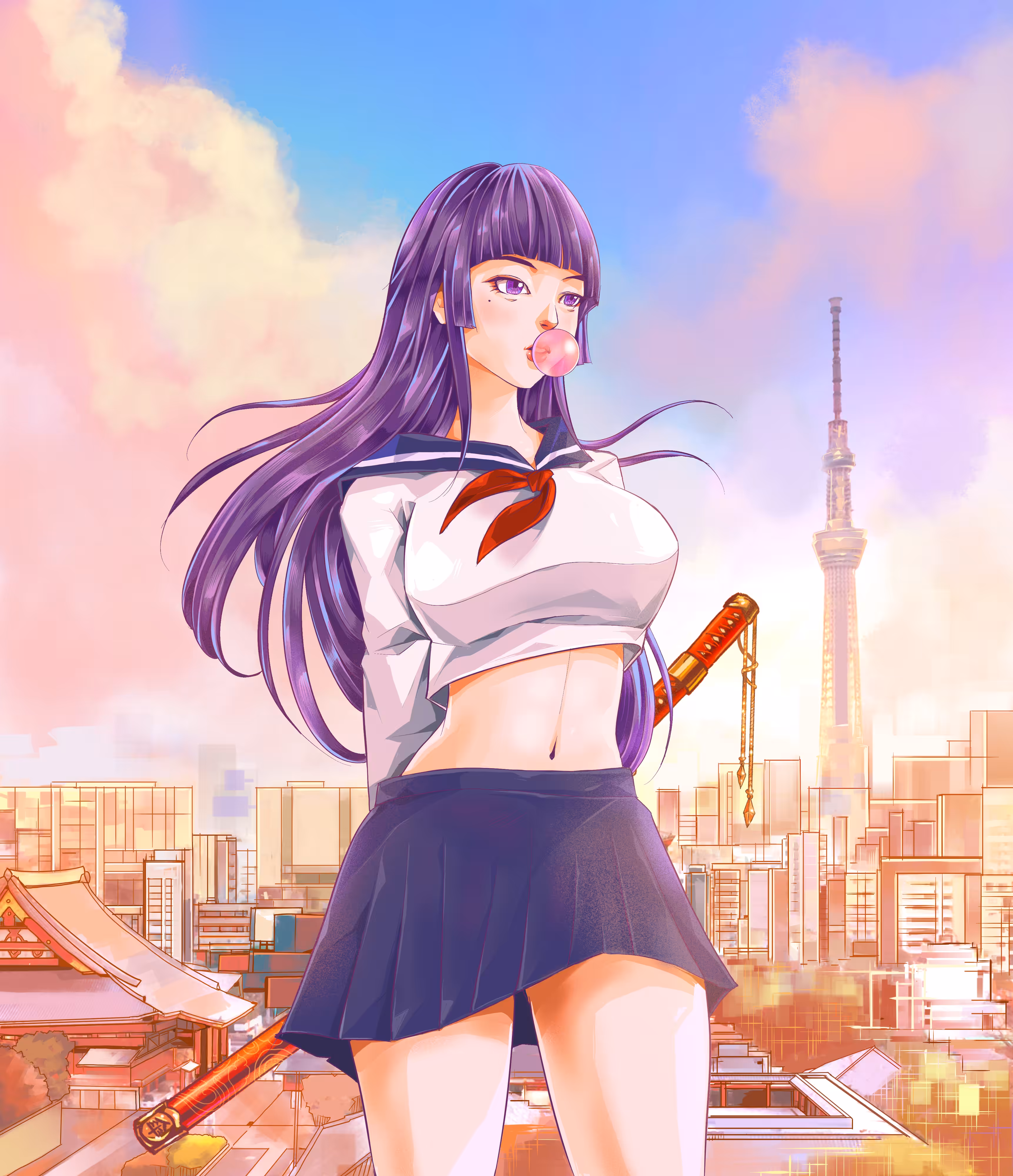 KOHARU and the Sunset/ 小春と夕焼け
