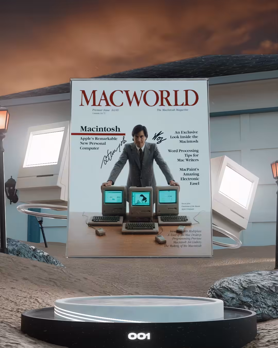 #001  Steve Jobs x Steve Wozniak