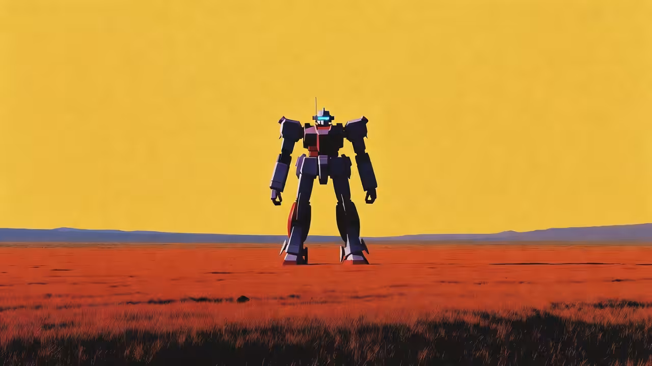 lonely mecha
