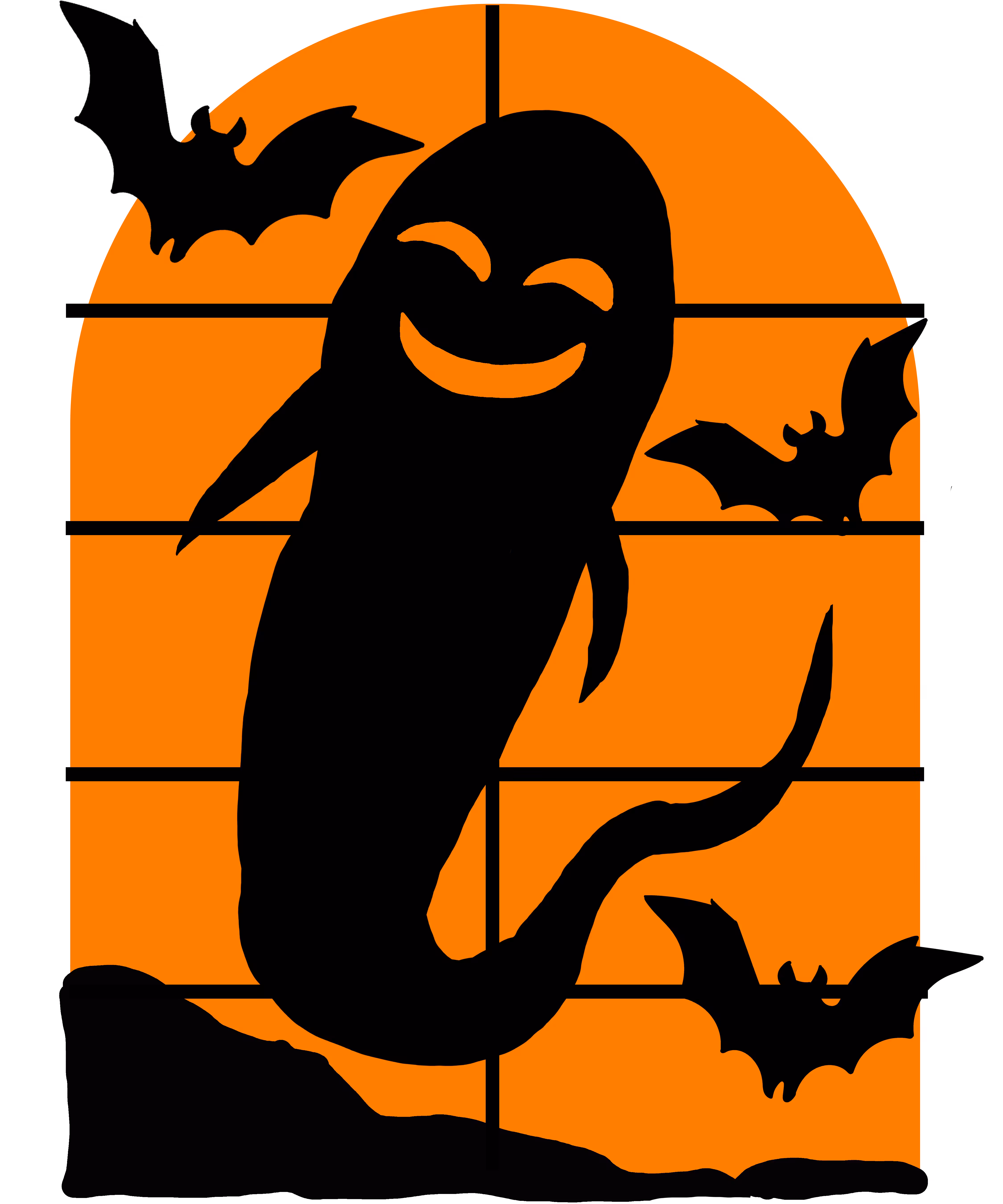 Ghost and bats
