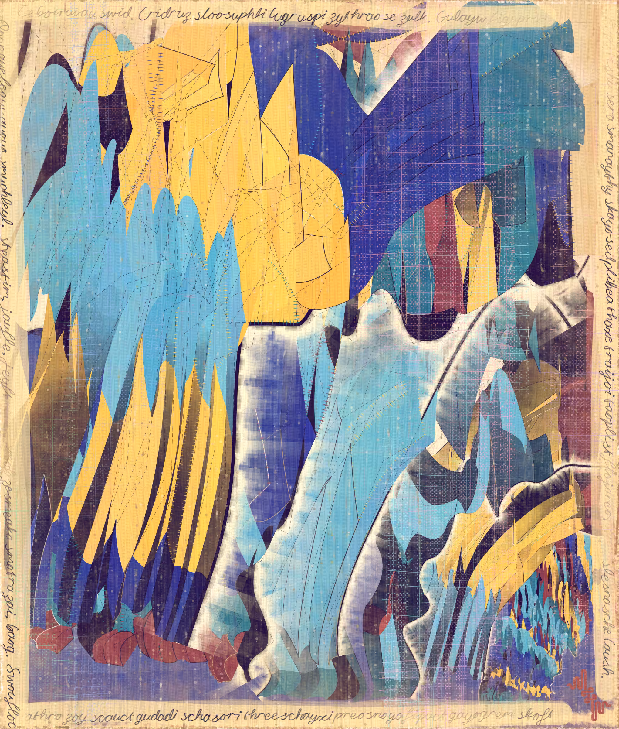 Amplitudes of Canvas #108