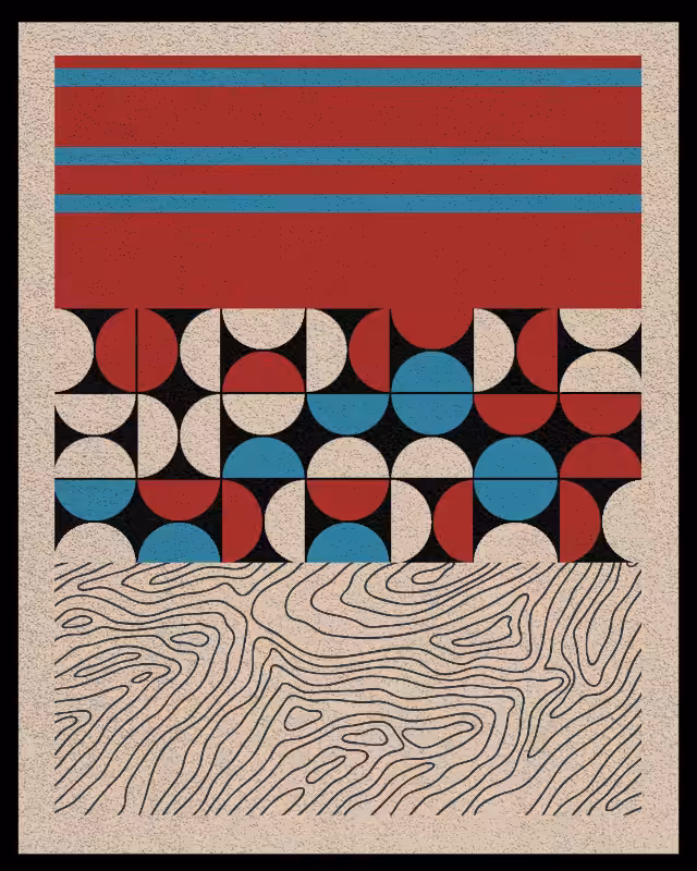 Bauhaus art #red #48
