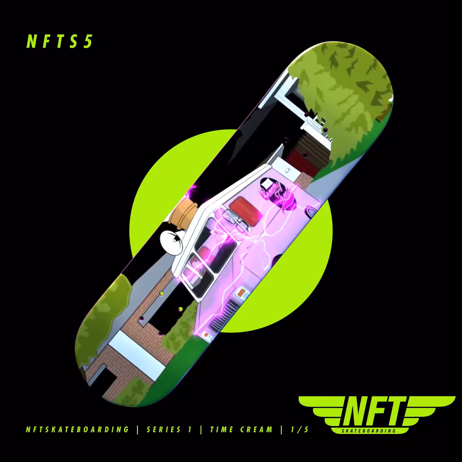 NFTSkateboarding: NTFS5 Time Cream
