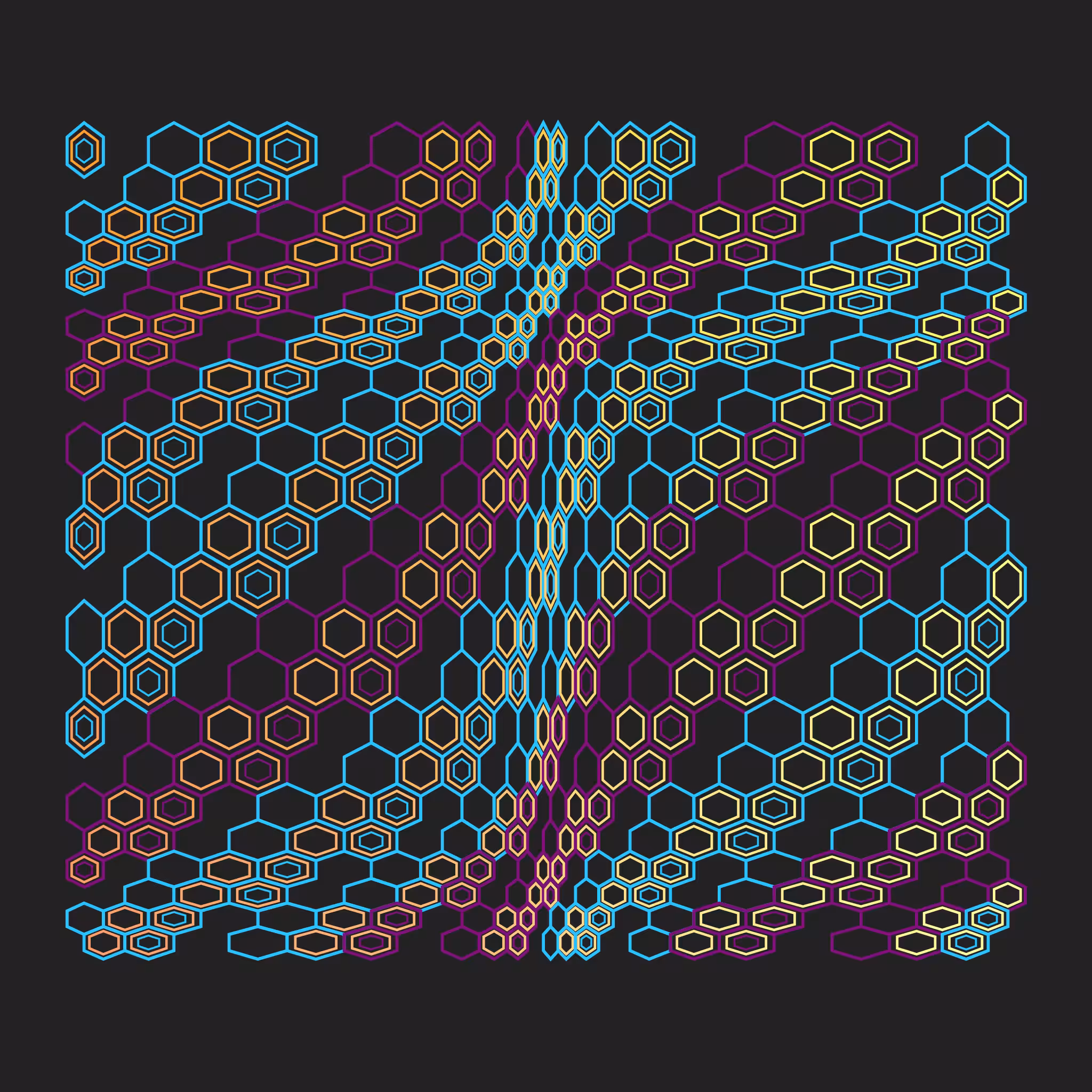 Hexes: beauty in data